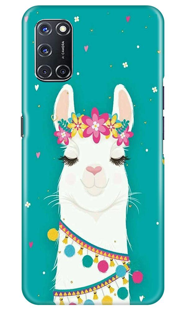 Camel Mobile Back Case for Oppo A52 (Design - 331)