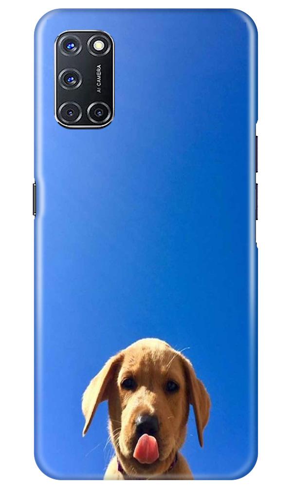 Dog Mobile Back Case for Oppo A92 (Design - 332)
