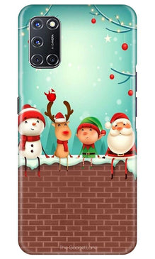 Santa Claus Mobile Back Case for Oppo A72 (Design - 334)