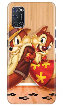 Chip n Dale Mobile Back Case for Oppo A92 (Design - 335)