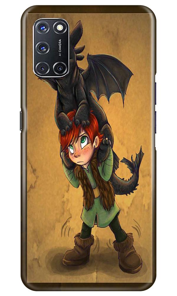 Dragon Mobile Back Case for Oppo A92 (Design - 336)