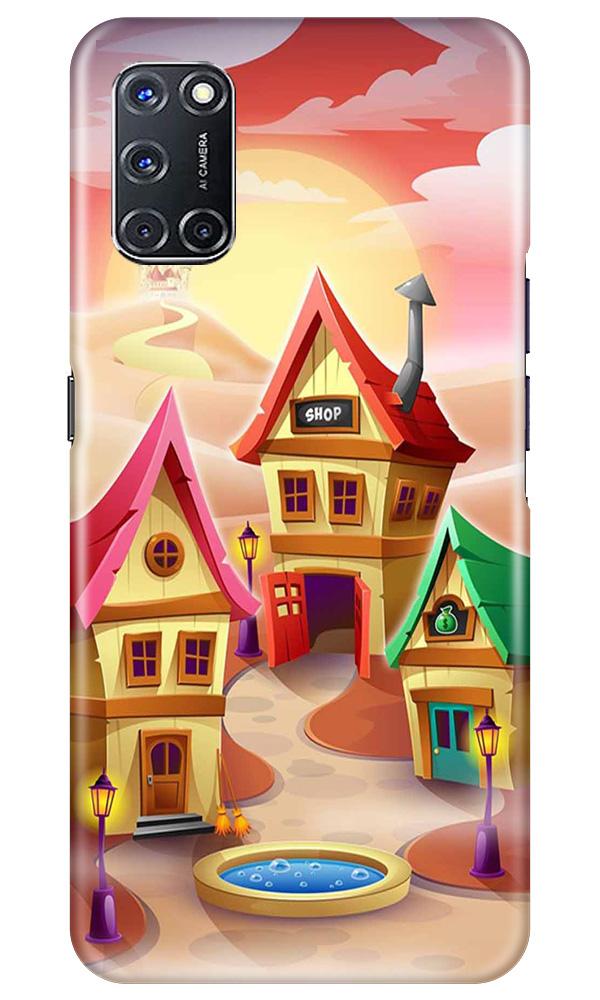 Sweet Home Mobile Back Case for Oppo A92 (Design - 338)
