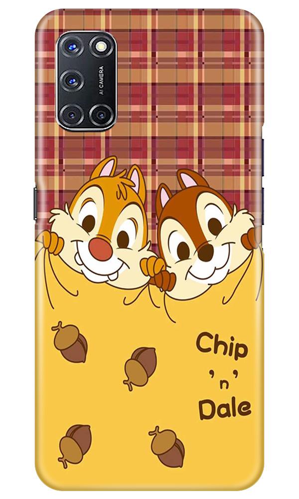 Chip n Dale Mobile Back Case for Oppo A92 (Design - 342)