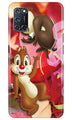 Chip n Dale Mobile Back Case for Oppo A92 (Design - 349)