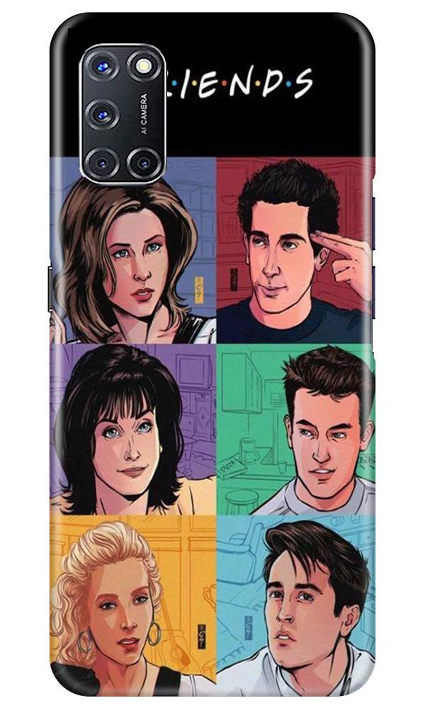 Friends Mobile Back Case for Oppo A52 (Design - 357)