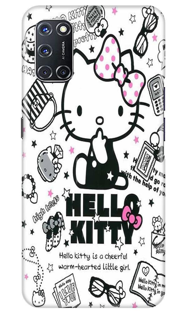 Hello Kitty Mobile Back Case for Oppo A72 (Design - 361)