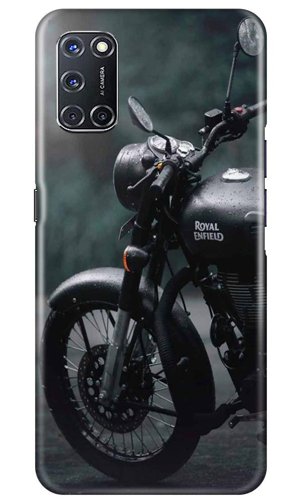 Royal Enfield Mobile Back Case for Oppo A92 (Design - 380)