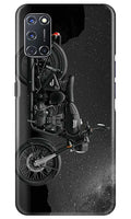 Royal Enfield Mobile Back Case for Oppo A52 (Design - 381)