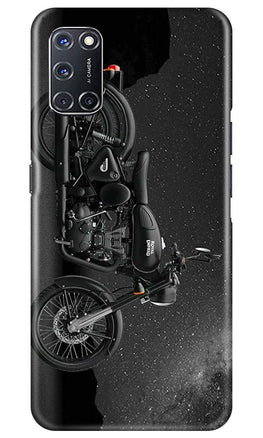 Royal Enfield Mobile Back Case for Oppo A52 (Design - 381)