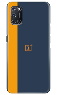 Oneplus Logo Mobile Back Case for Oppo A92 (Design - 395)
