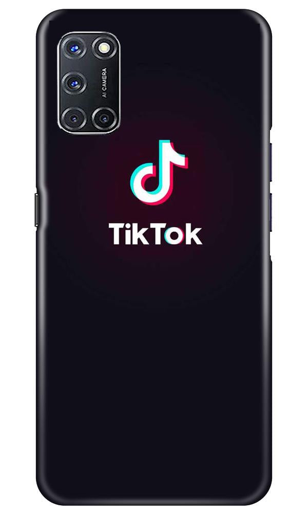 Tiktok Mobile Back Case for Oppo A92 (Design - 396)