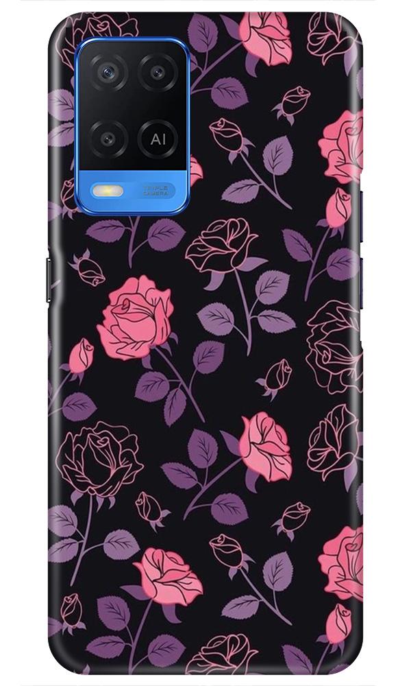 Rose Pattern Case for Oppo A54