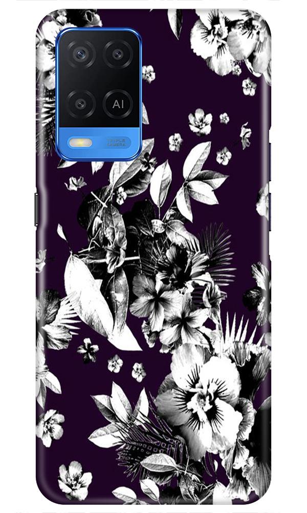 white flowers Case for Oppo A54