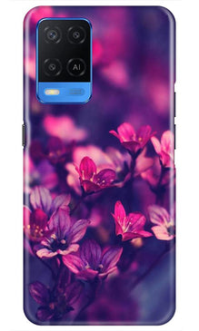 flowers Mobile Back Case for Oppo A54 (Design - 25)