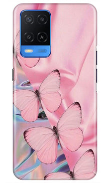 Butterflies Mobile Back Case for Oppo A54 (Design - 26)