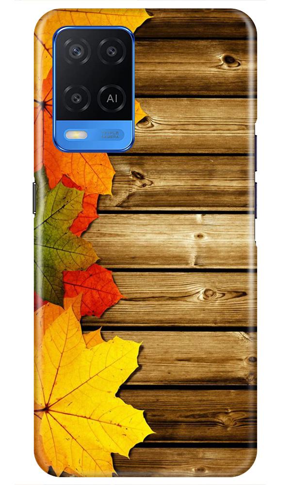 Wooden look3 Case for Oppo A54
