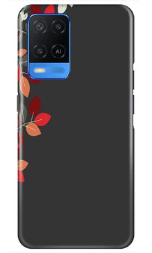 Grey Background Mobile Back Case for Oppo A54 (Design - 71)