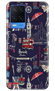 Love London Mobile Back Case for Oppo A54 (Design - 75)