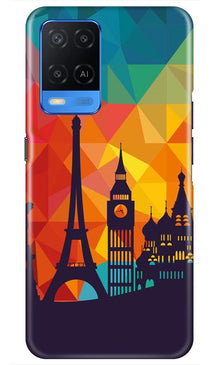 Eiffel Tower2 Mobile Back Case for Oppo A54 (Design - 91)