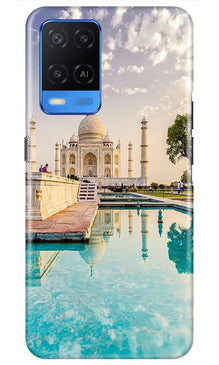 Tajmahal Mobile Back Case for Oppo A54 (Design - 96)