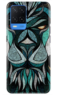 Lion Mobile Back Case for Oppo A54 (Design - 97)