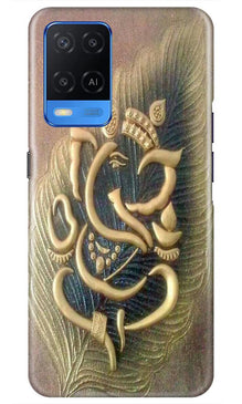 Lord Ganesha Mobile Back Case for Oppo A54 (Design - 100)