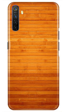 Wooden Look Mobile Back Case for Oppo A54  (Design - 111)