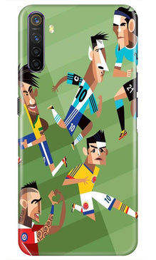 Football Mobile Back Case for Oppo A54  (Design - 166)