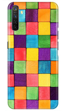 Colorful Square Mobile Back Case for Oppo A54 (Design - 218)