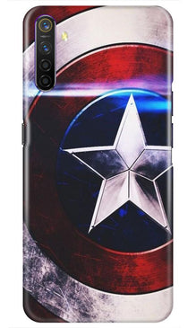 Captain America Shield Mobile Back Case for Oppo A54 (Design - 250)