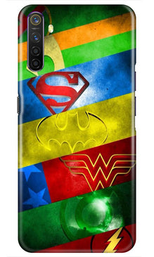 Superheros Logo Mobile Back Case for Oppo A54 (Design - 251)