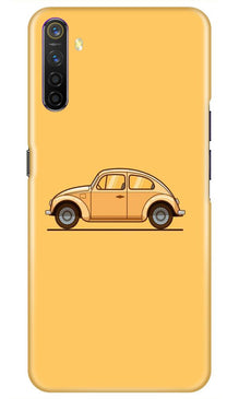 Vintage Car Mobile Back Case for Oppo A54 (Design - 262)