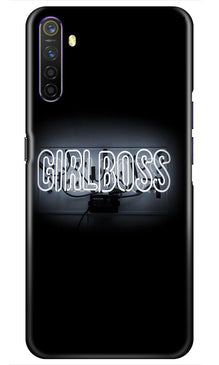 Girl Boss Black Mobile Back Case for Oppo A54 (Design - 268)