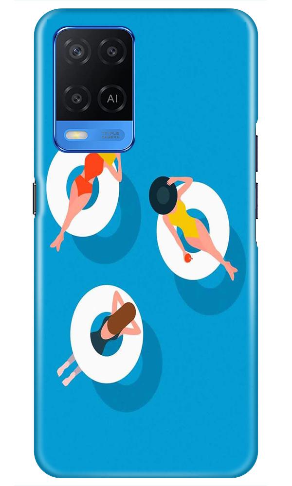 Girlish Mobile Back Case for Oppo A54 (Design - 306)