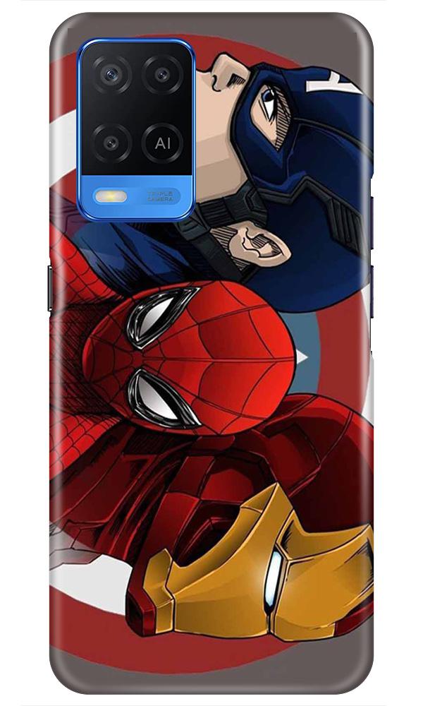 Superhero Mobile Back Case for Oppo A54 (Design - 311)