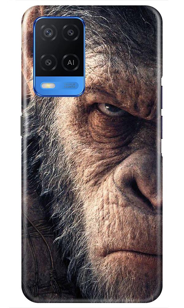 Angry Ape Mobile Back Case for Oppo A54 (Design - 316)