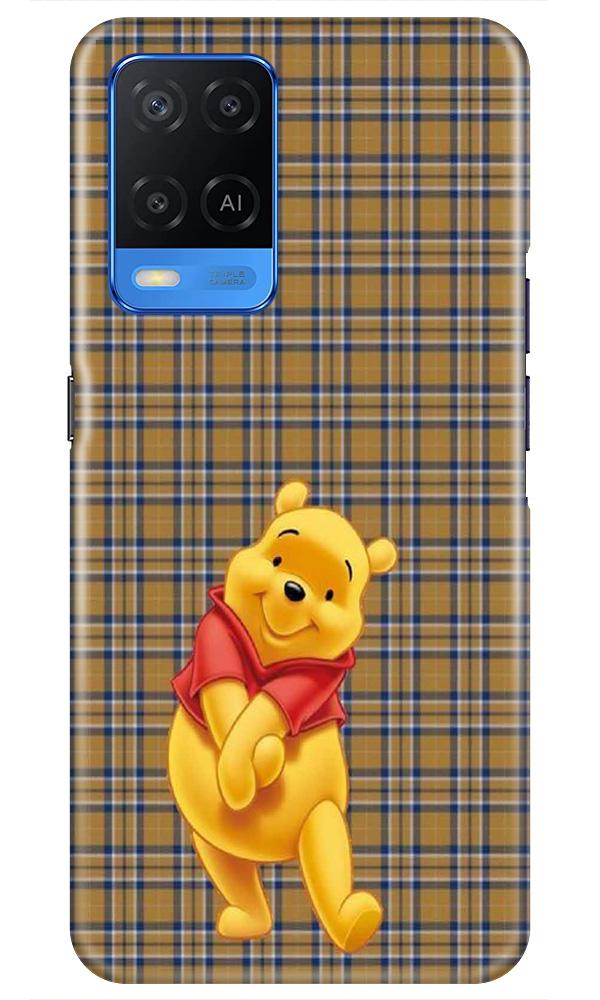 Pooh Mobile Back Case for Oppo A54 (Design - 321)