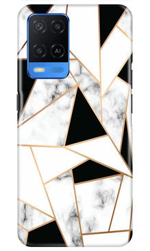 Marble Texture Mobile Back Case for Oppo A54 (Design - 322)