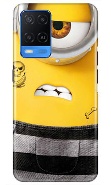 Minion Mobile Back Case for Oppo A54 (Design - 324)