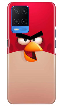 Angry Bird Red Mobile Back Case for Oppo A54 (Design - 325)