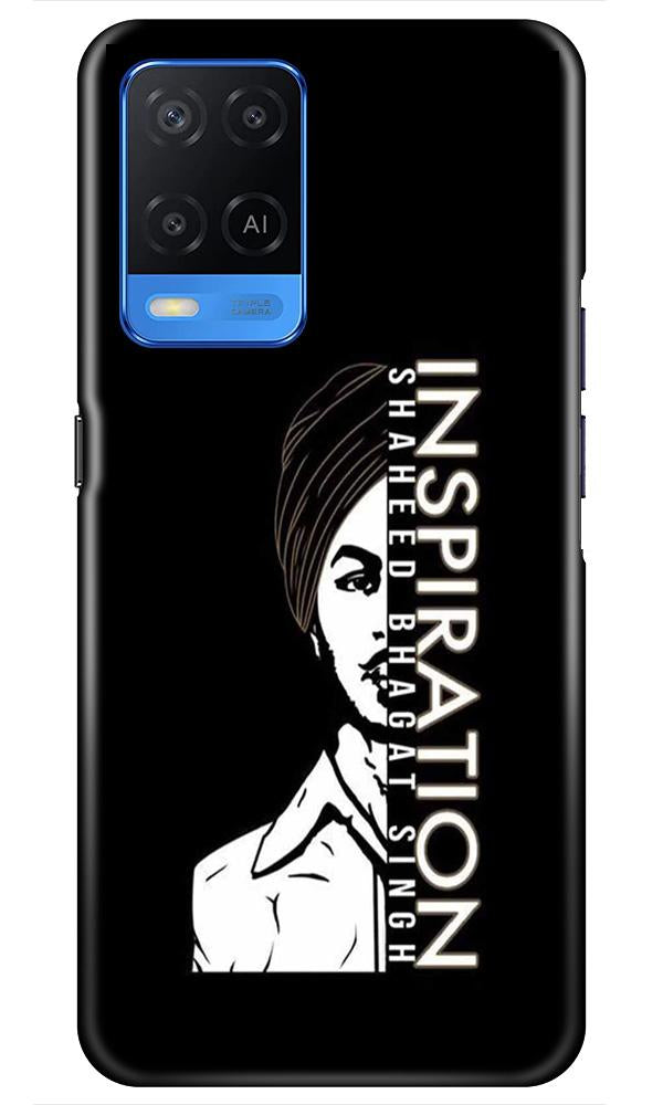 Bhagat Singh Mobile Back Case for Oppo A54 (Design - 329)