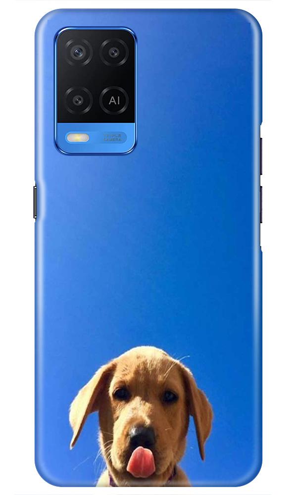 Dog Mobile Back Case for Oppo A54 (Design - 332)
