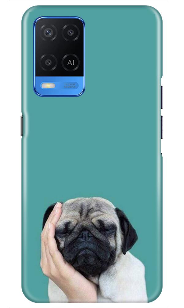 Puppy Mobile Back Case for Oppo A54 (Design - 333)