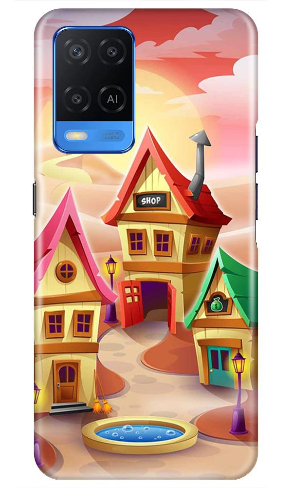 Sweet Home Mobile Back Case for Oppo A54 (Design - 338)