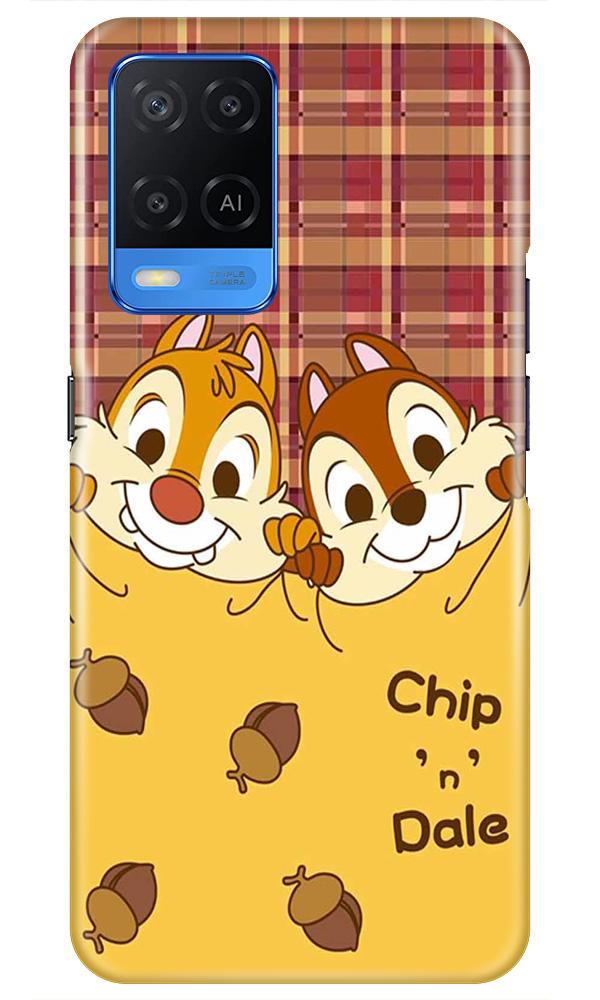 Chip n Dale Mobile Back Case for Oppo A54 (Design - 342)