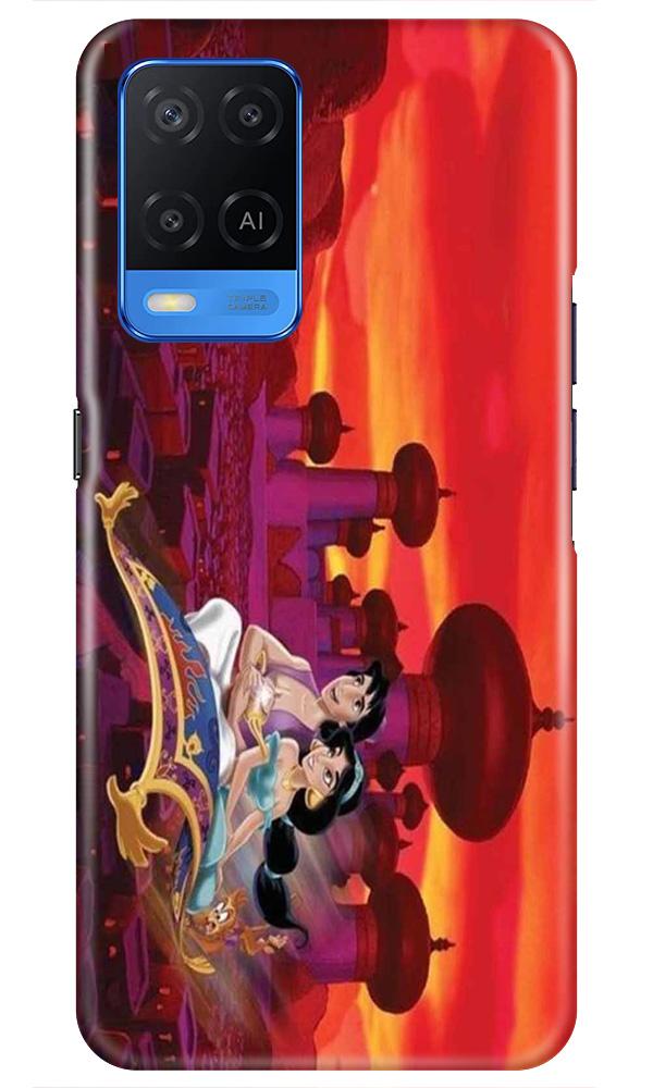 Aladdin Mobile Back Case for Oppo A54 (Design - 345)