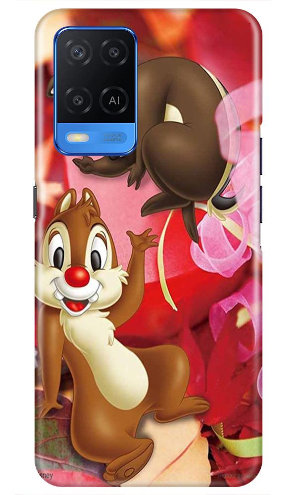 Chip n Dale Mobile Back Case for Oppo A54 (Design - 349)