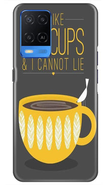 Big Cups Coffee Mobile Back Case for Oppo A54 (Design - 352)