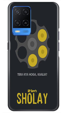 Sholay Mobile Back Case for Oppo A54 (Design - 356)