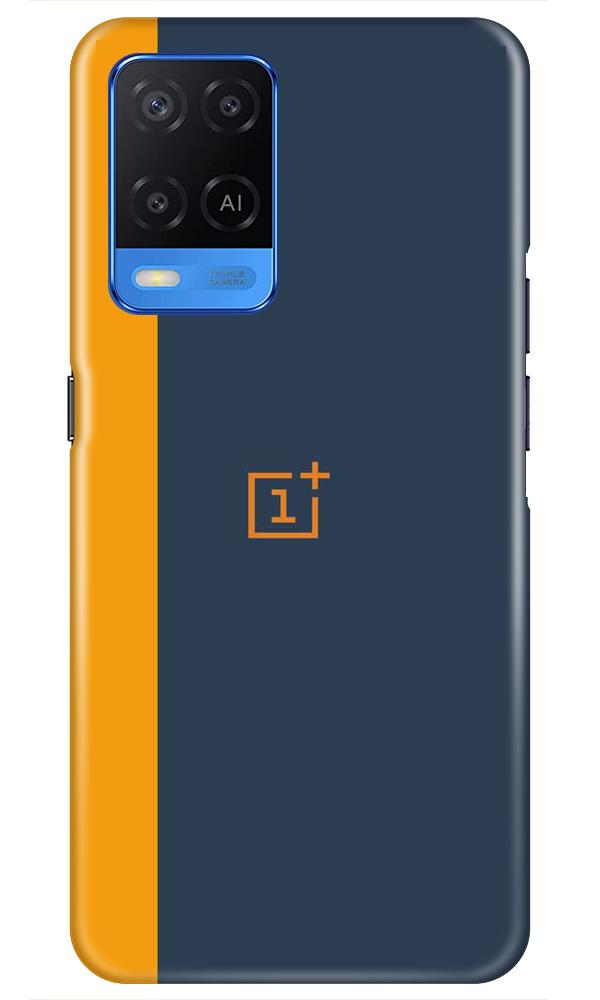 Oneplus Logo Mobile Back Case for Oppo A54 (Design - 395)